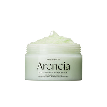 Arencia Geranium & Primrose Fresh Cloud Body & Scalp Scrub - Distacart