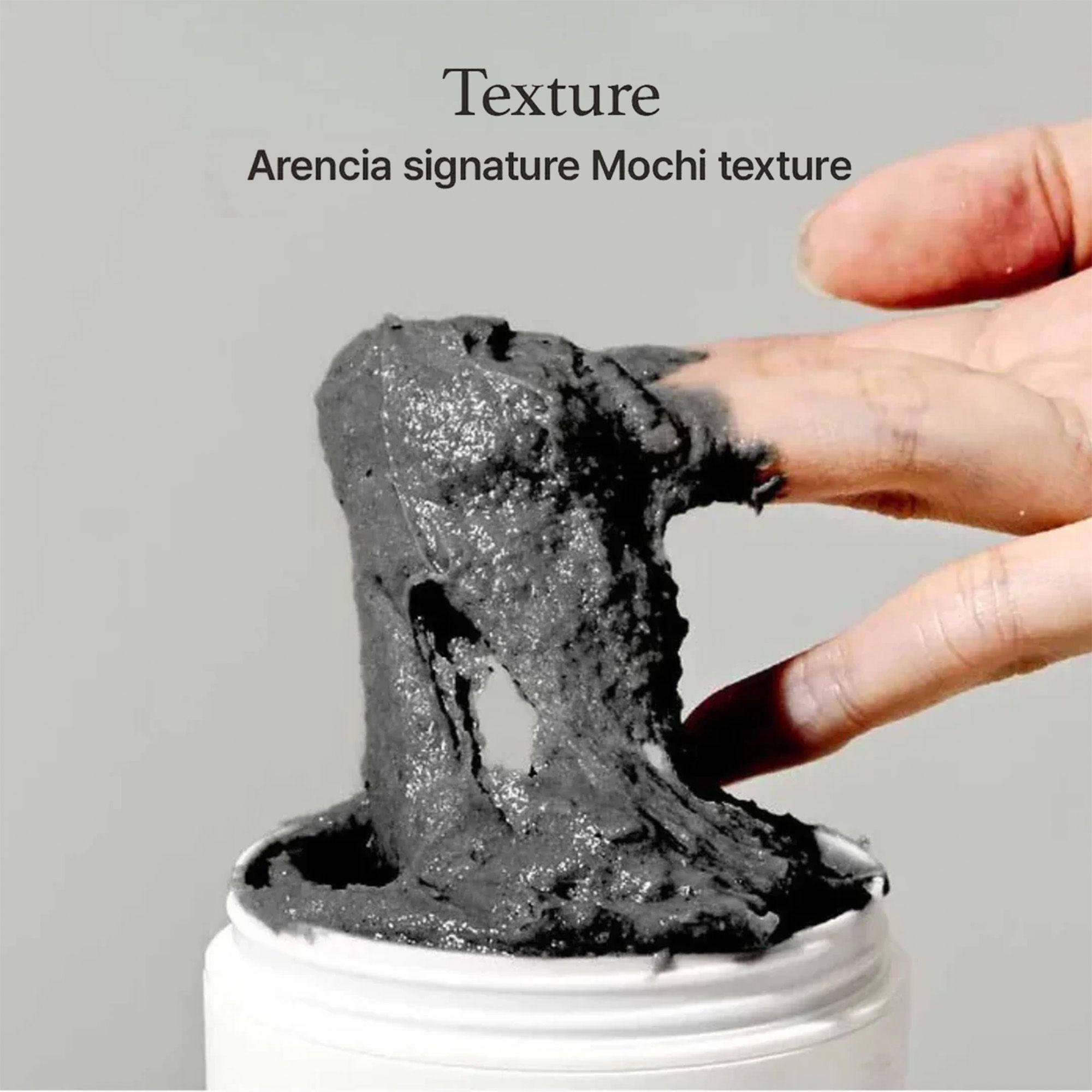 Arencia Black Tea Rice Mochi Cleanser