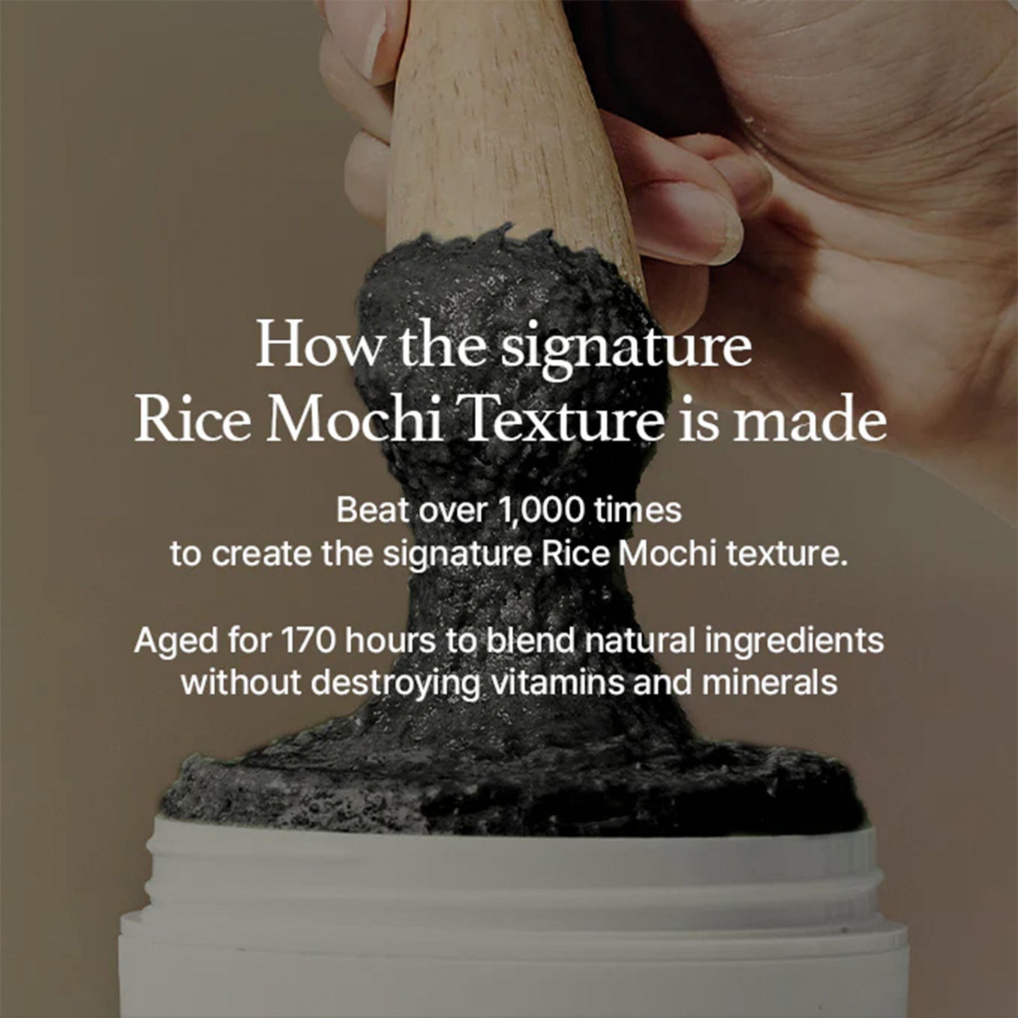 Arencia Black Tea Rice Mochi Cleanser - Distacart
