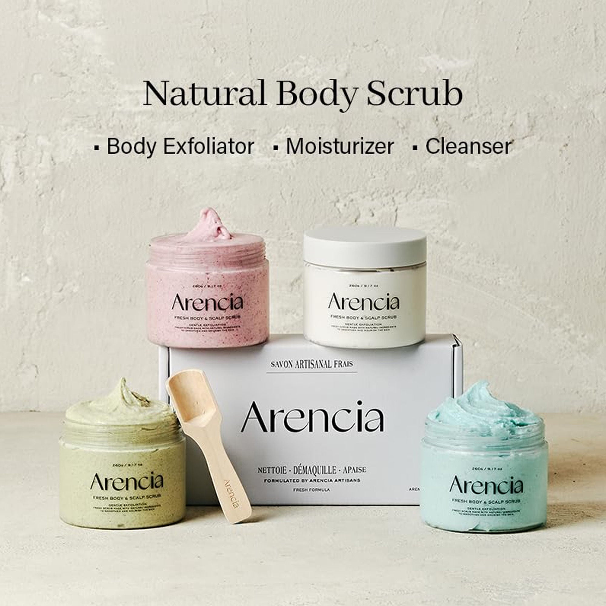 Arencia Black Tea & Yuzu Fresh Cloud Body & Scalp Scrub - Distacart