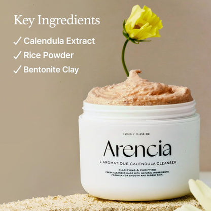 Arencia Calendula Rice Mochi Cleanser - Distacart