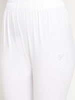 Thumbnail for TAG 7 Women Pack Of 2 Solid Ankle-Length Leggings - Distacart