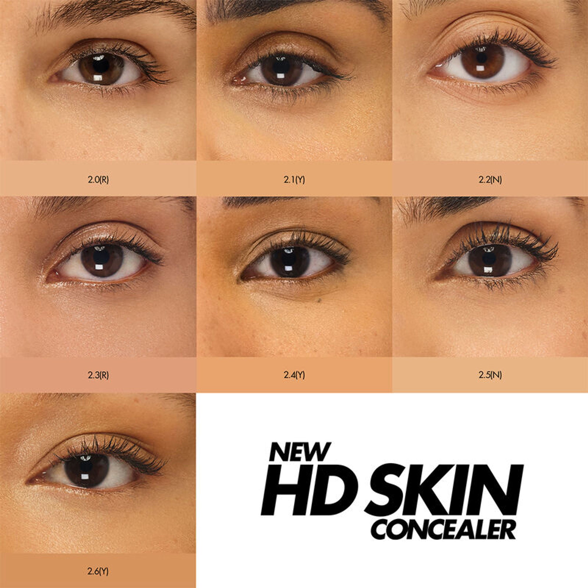 MAKE UP FOR EVER HD Skin Concealer - 2.4Y Latte - Distacart
