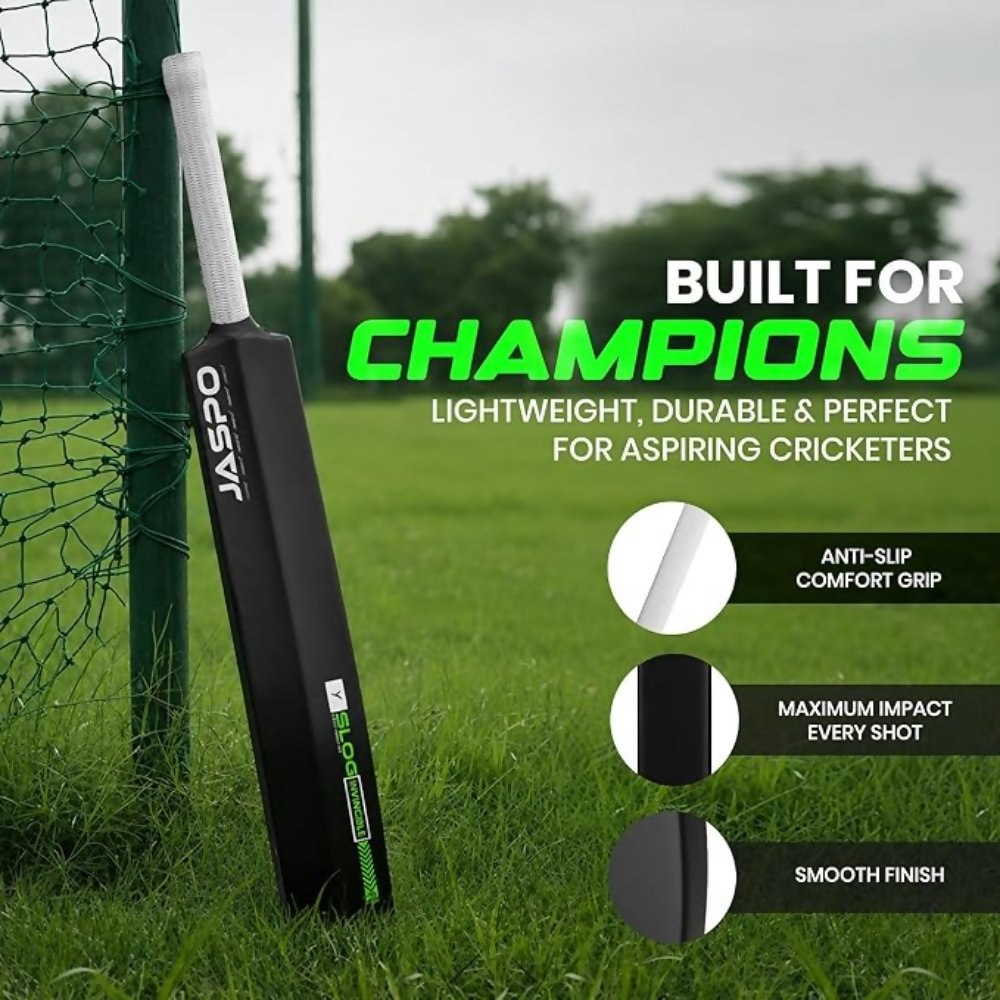 Jaspo SLOG Plastic Tennis Cricket Bat - Dista