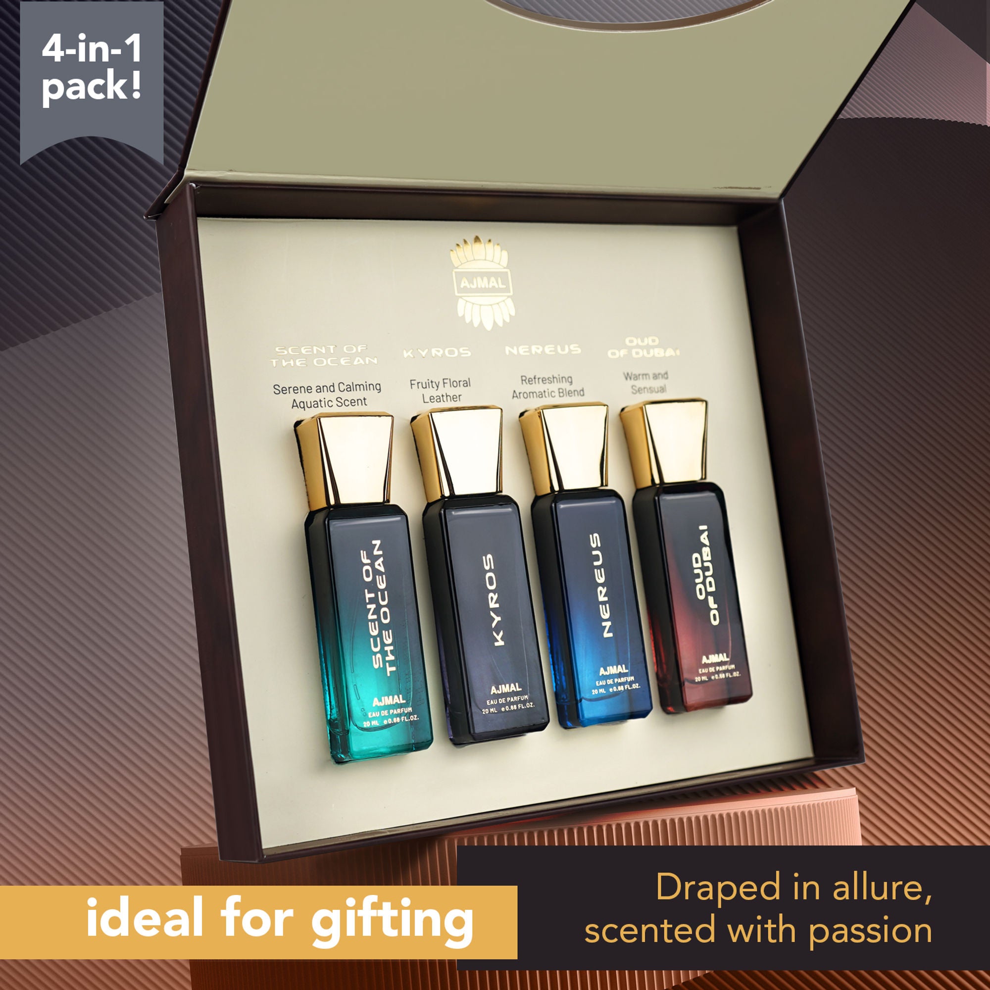 Ajmal India Oud Of Dubai Gift Set