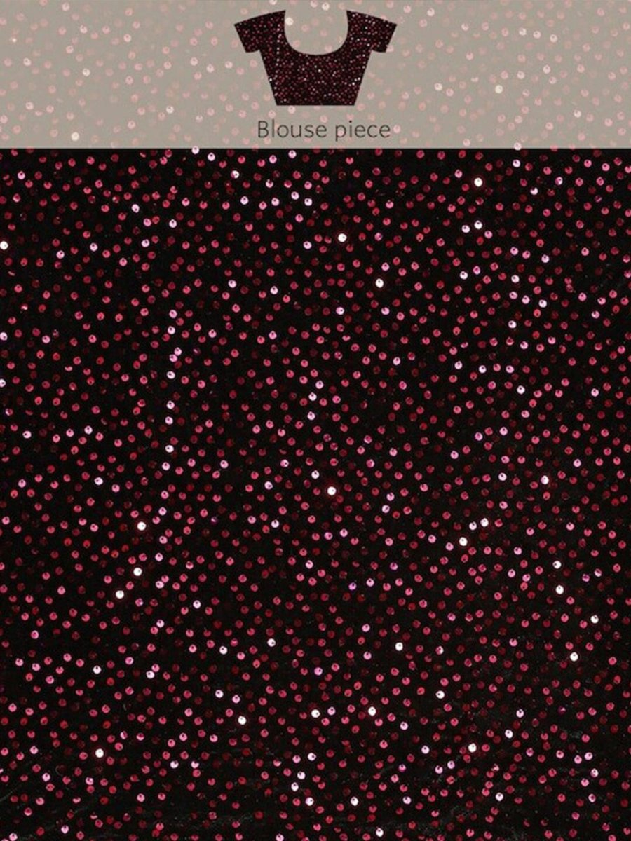 Anouk Sequinned Ruffles Saree - Distacart
