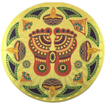 Thumbnail for Stickerbazaar Micro Golden Embossing Rangoli Stickers - Distacart