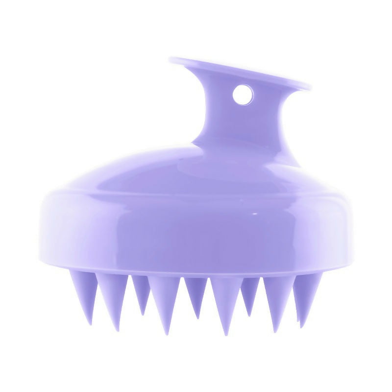 Nykaa Naturals Scalp Massager Brush For Blood Circulation & Natural Hair Growth - Lavender - Distacart