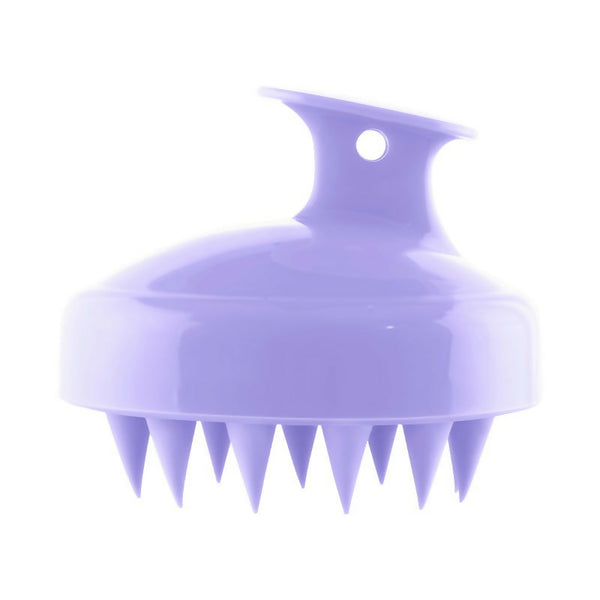Nykaa Naturals Scalp Massager Brush For Blood Circulation & Natural Hair Growth - Lavender - Distacart