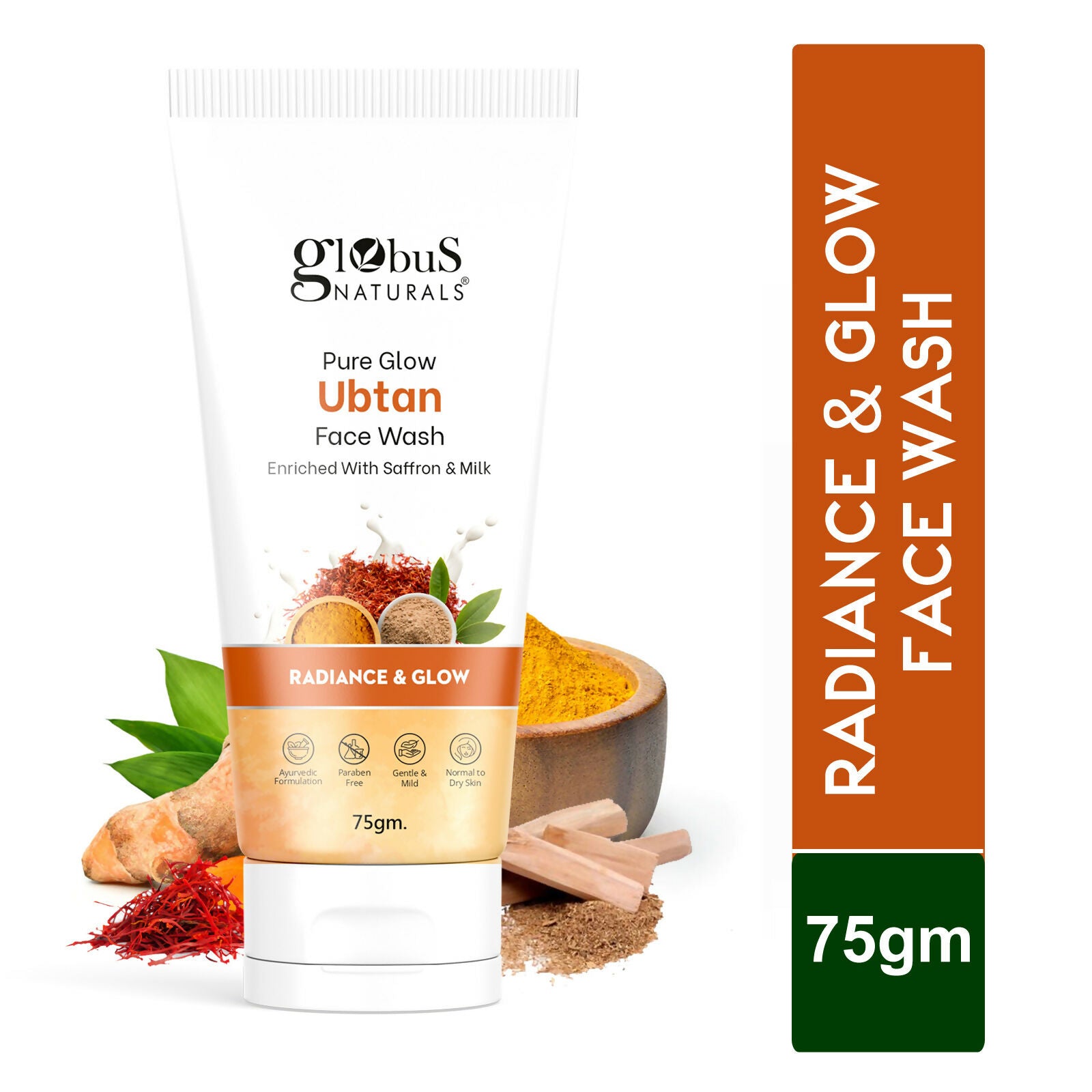 Globus Naturals Pure Glow Ubtan Face Wash
