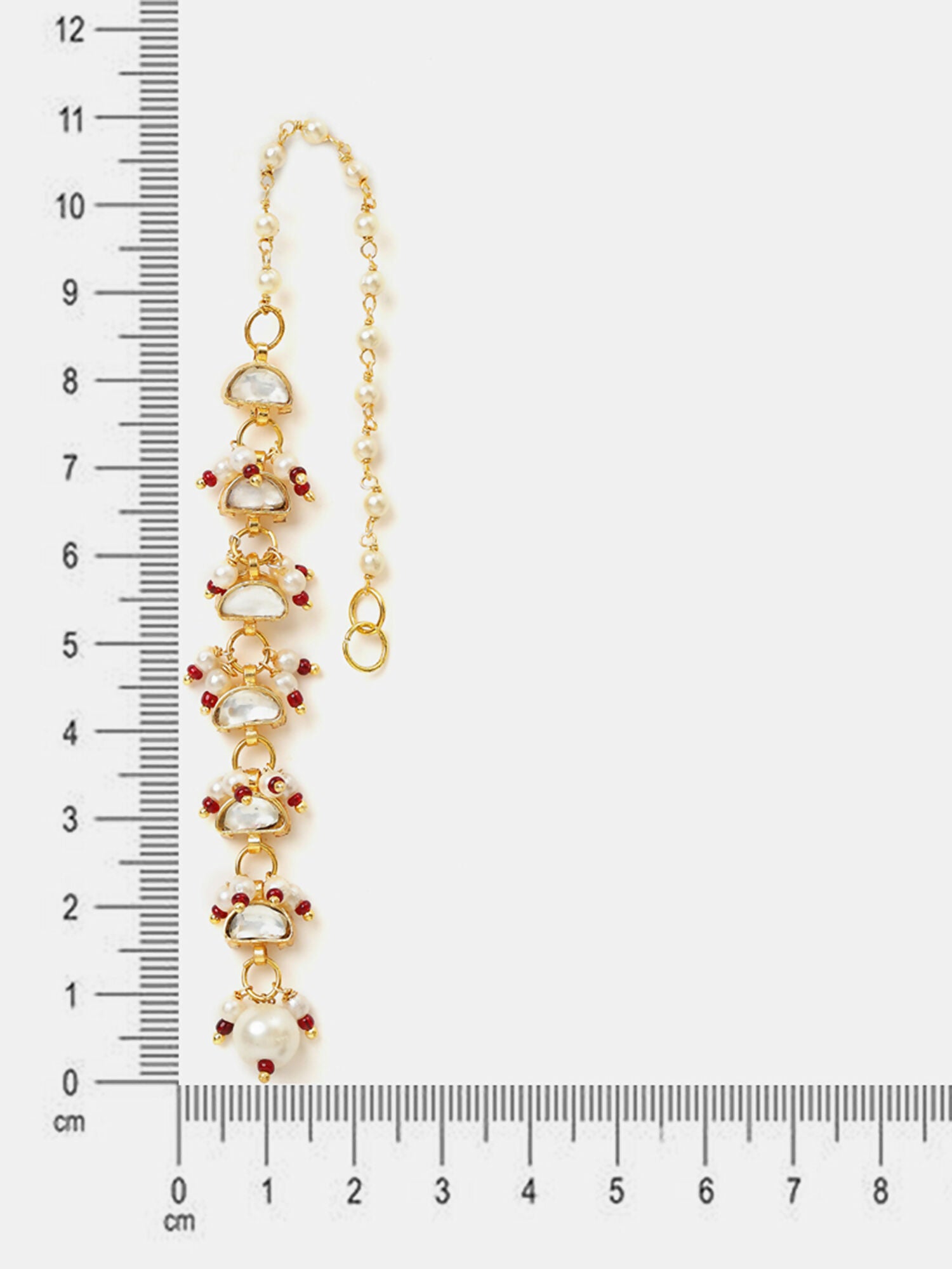 Ruby Raang Rose Mist Pearl Earrings - Distacart