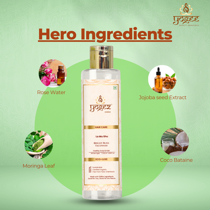 Yogez La Mu Shu Bright Bliss Facewash - Distacart