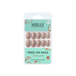 Thumbnail for shills professional reusable press on nails oval spn521