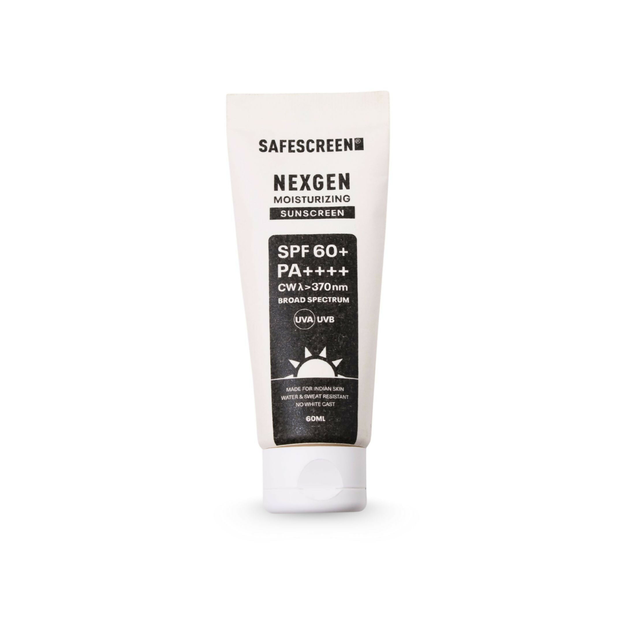 Chosen Safescreen Nexgen Spf 60+ Moisturizing Sunscreen - Distacart