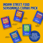 Thumbnail for Crista Spices Indian Street Food Seasonings Combo Pack - Distacart