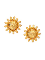 Thumbnail for Ruby Raang Golden Choker with Round Studs