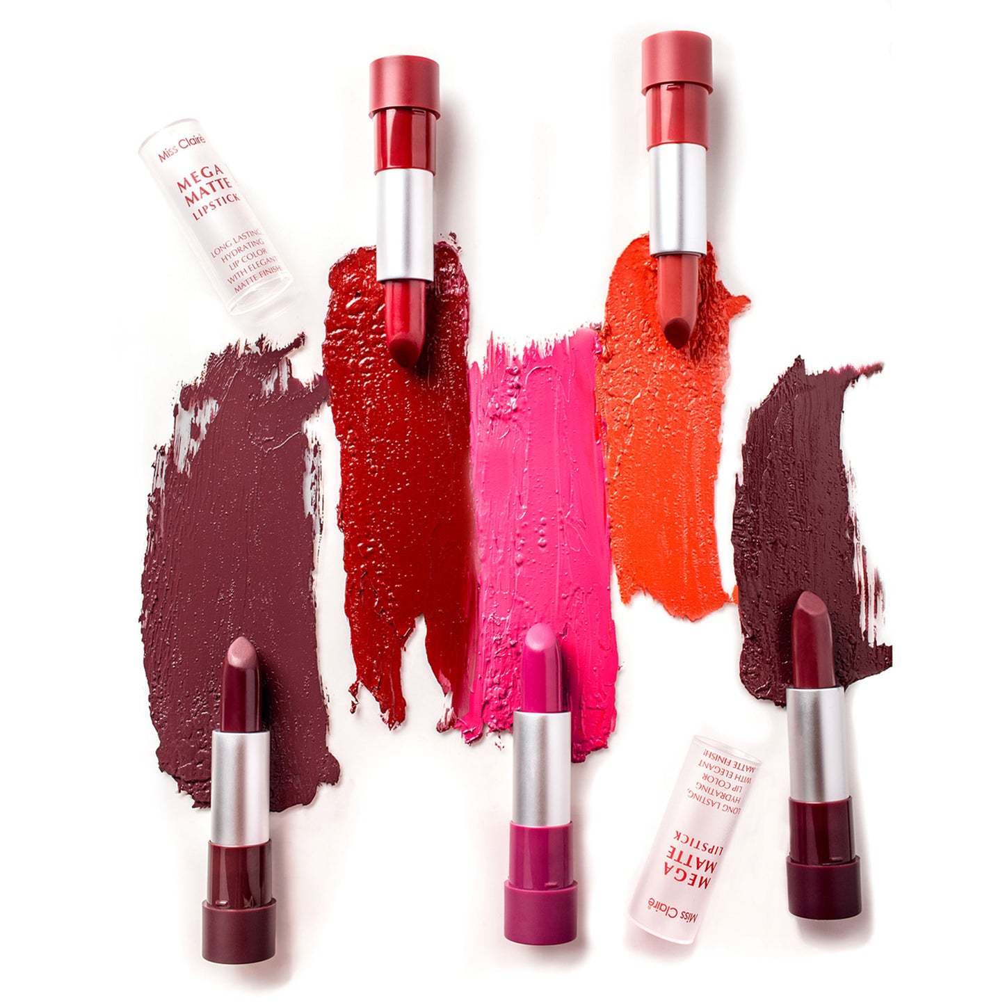 Miss Claire Mega Matte Lipstick - 16 - Distacart