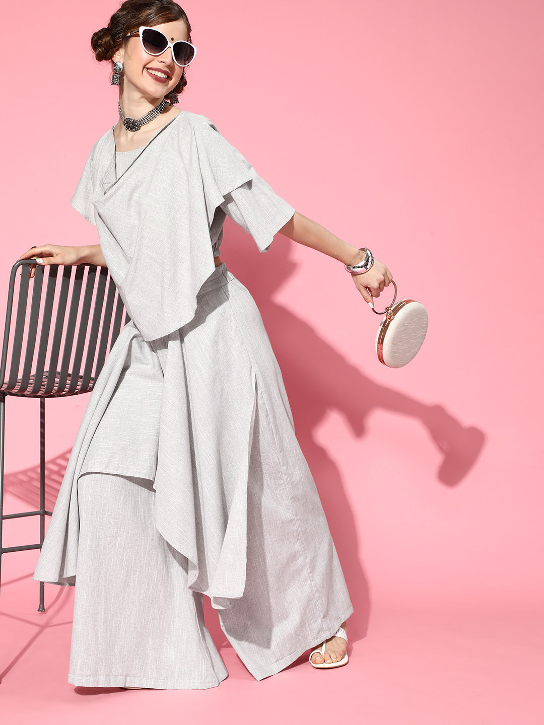 InWeave Grey Handloom Set - Distacart