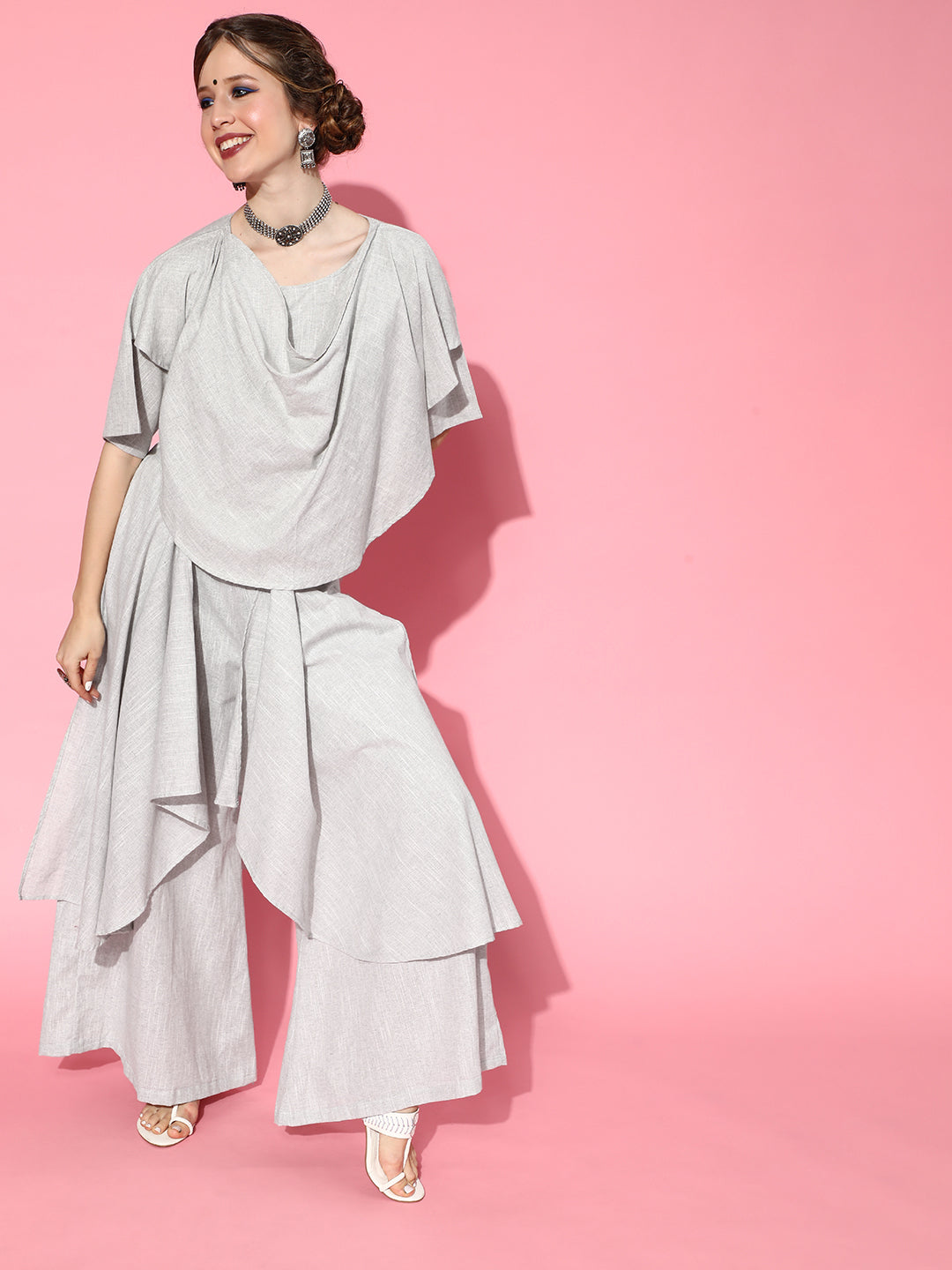 InWeave Grey Handloom Set - Distacart