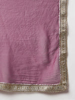 Thumbnail for InWeave Wine Gota Mirror Sharara Set