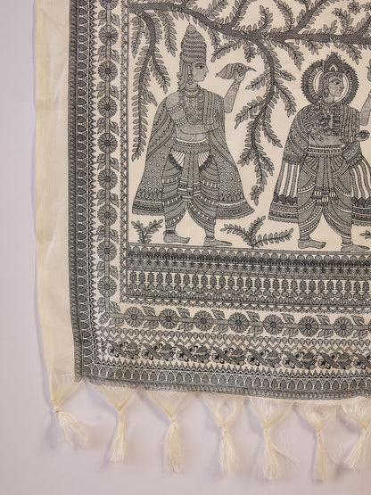 InWeave Black Sweetheart Kurta With Dupatta - Distacart