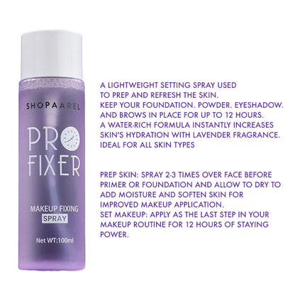 Shopaarel Pro Fixer Makeup Fixing Spray - Distacart