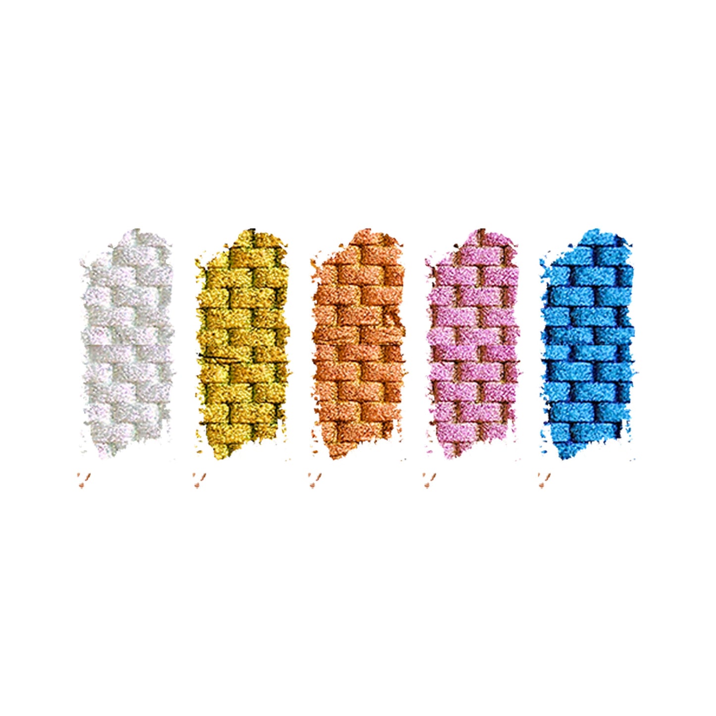 Shopaarel Sparkle 5 Color Eyeshadow - Crystal - Distacart