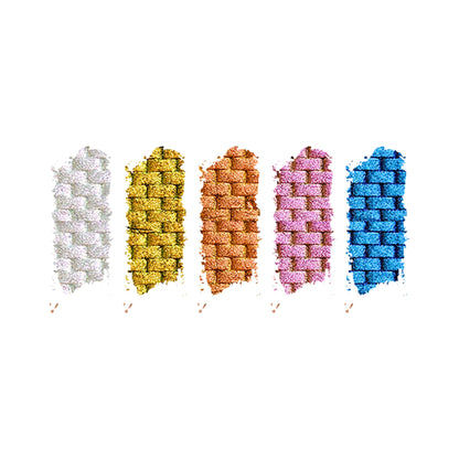 Shopaarel Sparkle 5 Color Eyeshadow - Crystal - Distacart