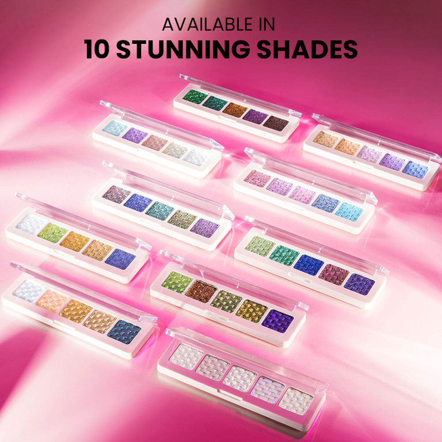 Shopaarel Sparkle 5 Color Eyeshadow - Infinty - Distacart