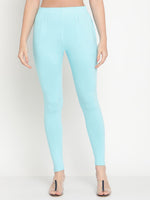 Thumbnail for TAG 7 Women Solid Ankle-Length Leggings - Distacart