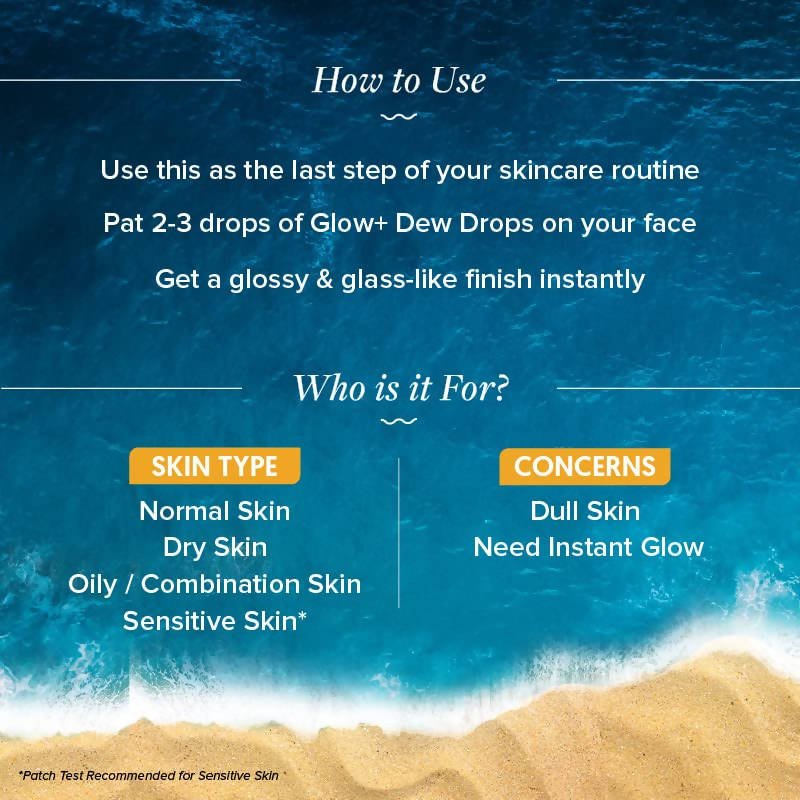 Aqualogica Glow+ Juicy Dew Drops - Distacart