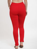 Thumbnail for TAG 7 Women Pack Of 2 Solid Ankle-Length Straight-Fit Leggings - Distacart