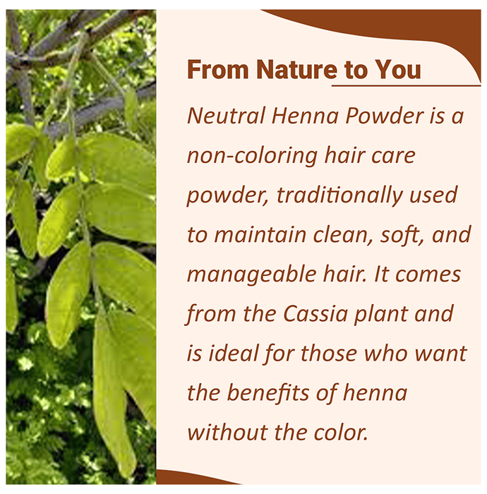 Minature Neutral Henna Powder