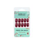 Thumbnail for shills professional reusable press on nails oval spn517