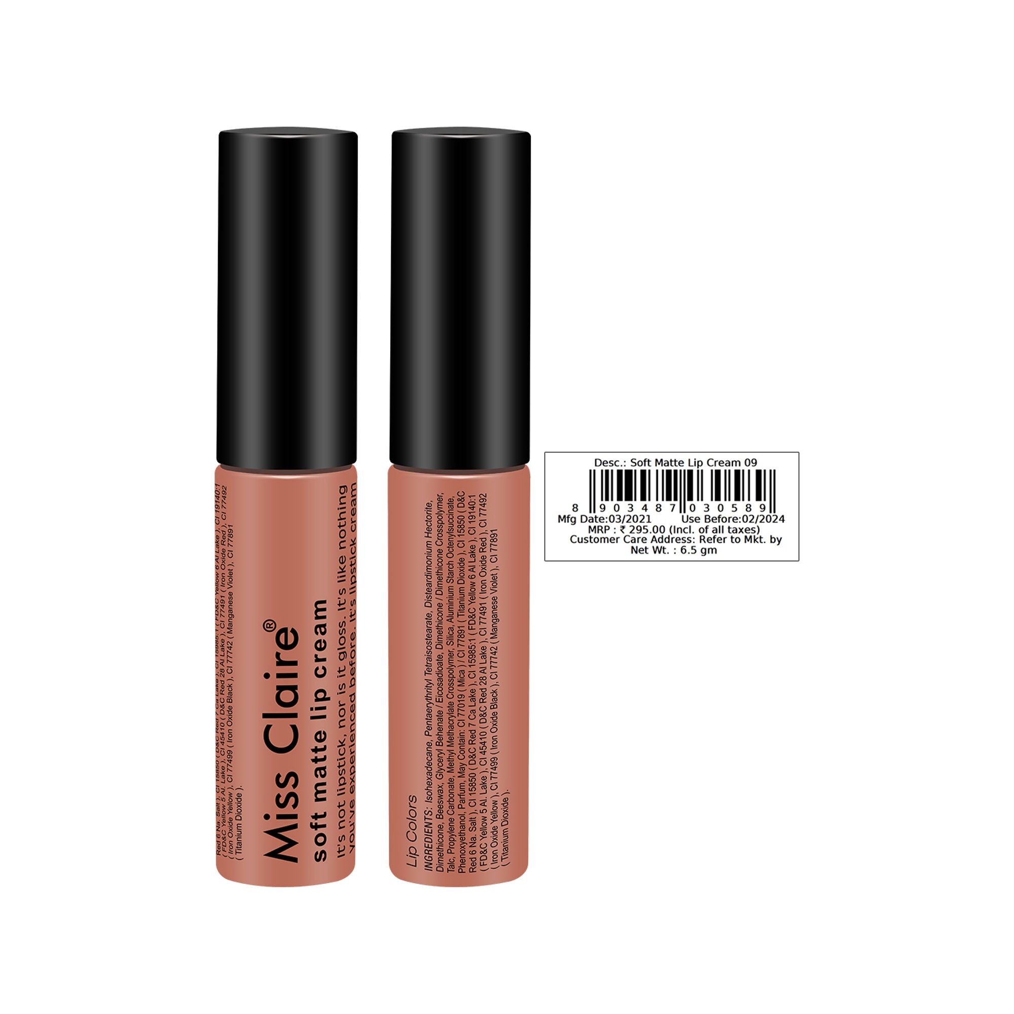Miss Claire Soft Matte Lip Cream - 9