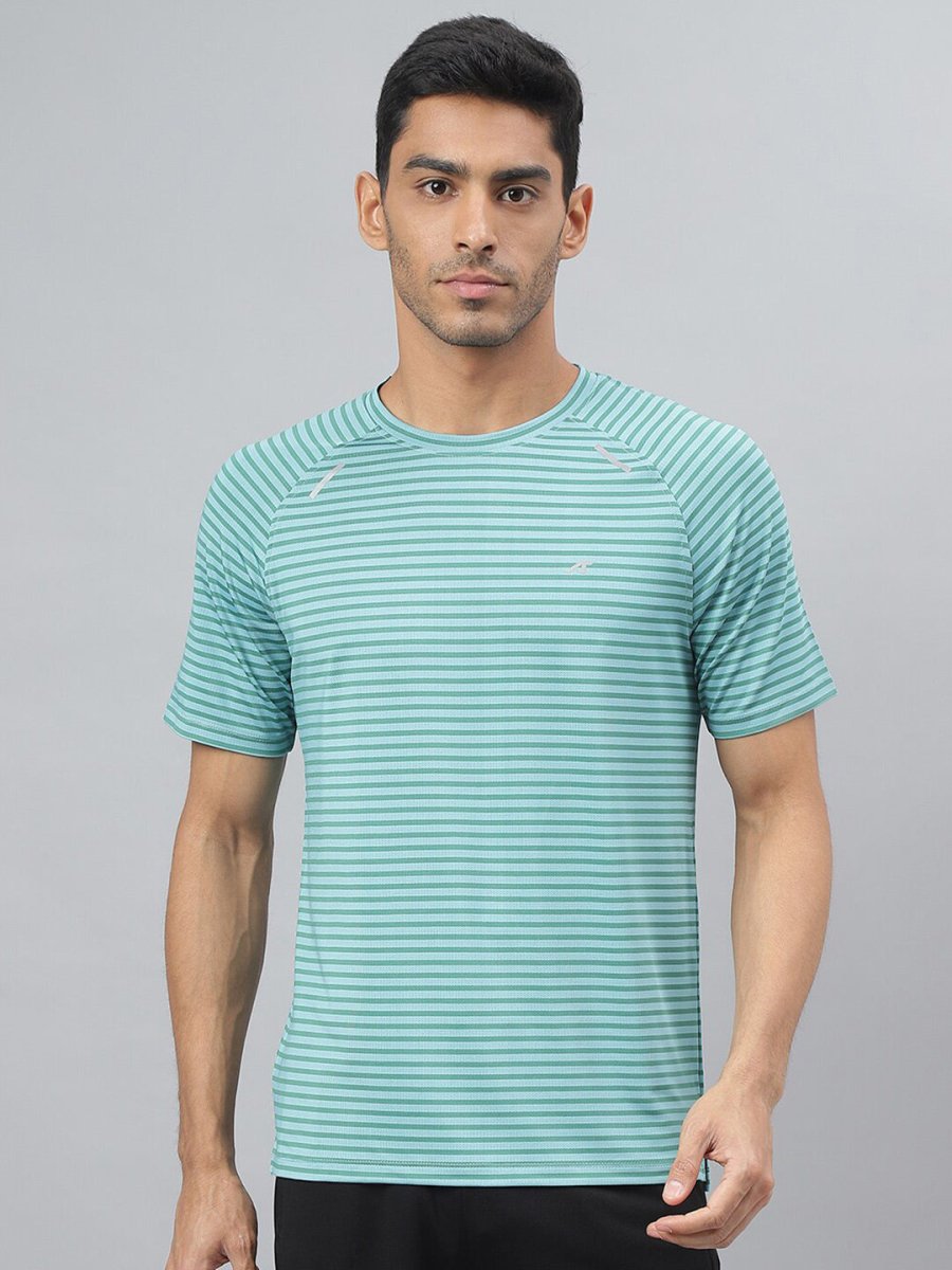 Alcis Drytech+ Anti-Static Slim-Fit Round Neck Running T-Shirt - Distacart