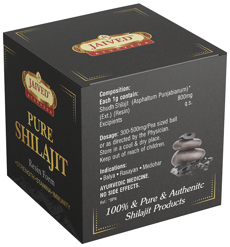 Jaived Ayurveda Sj Resin | For Energy, Strength & Male Vitality Resin