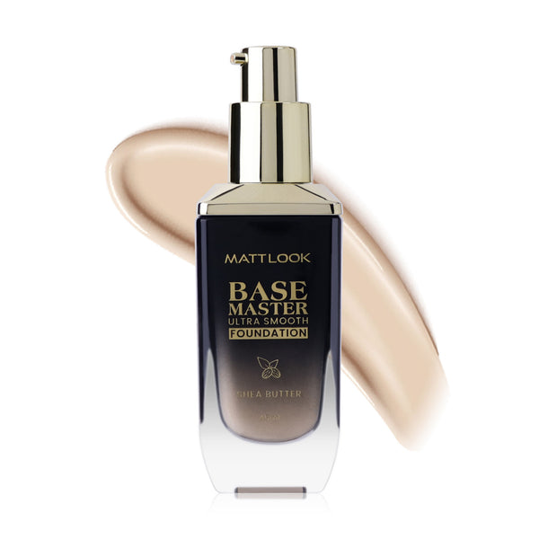 Matt Look Base Master Ultra Smooth Foundation - Ivory