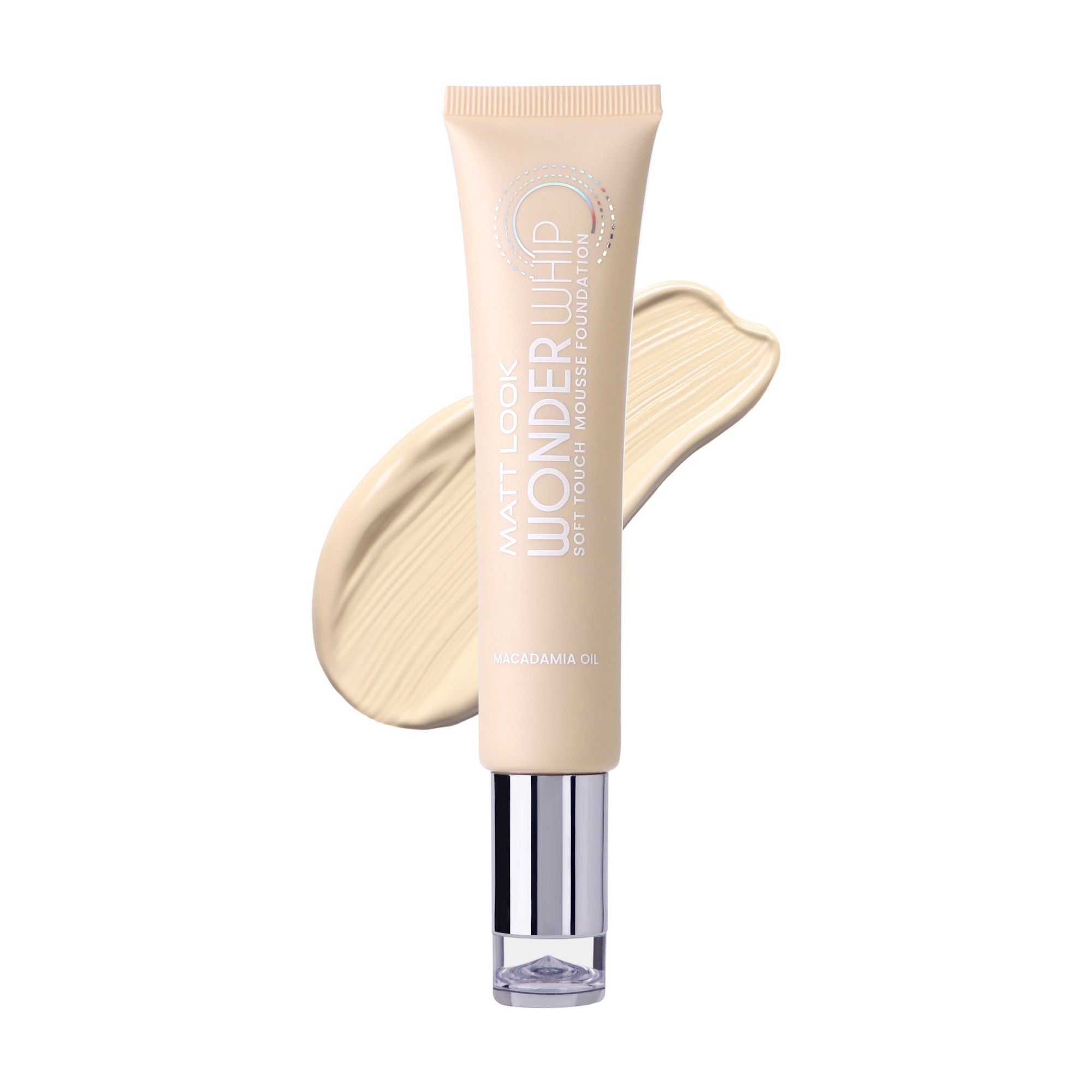Matt Look Wonder Whip Soft Touch Mousse Foundation - Vanilla