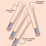 Thumbnail for Matt Look Wonder Whip Soft Touch Mousse Foundation - Vanilla