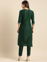Thumbnail for All About You Women Green Kurta with Trousers - Distacart