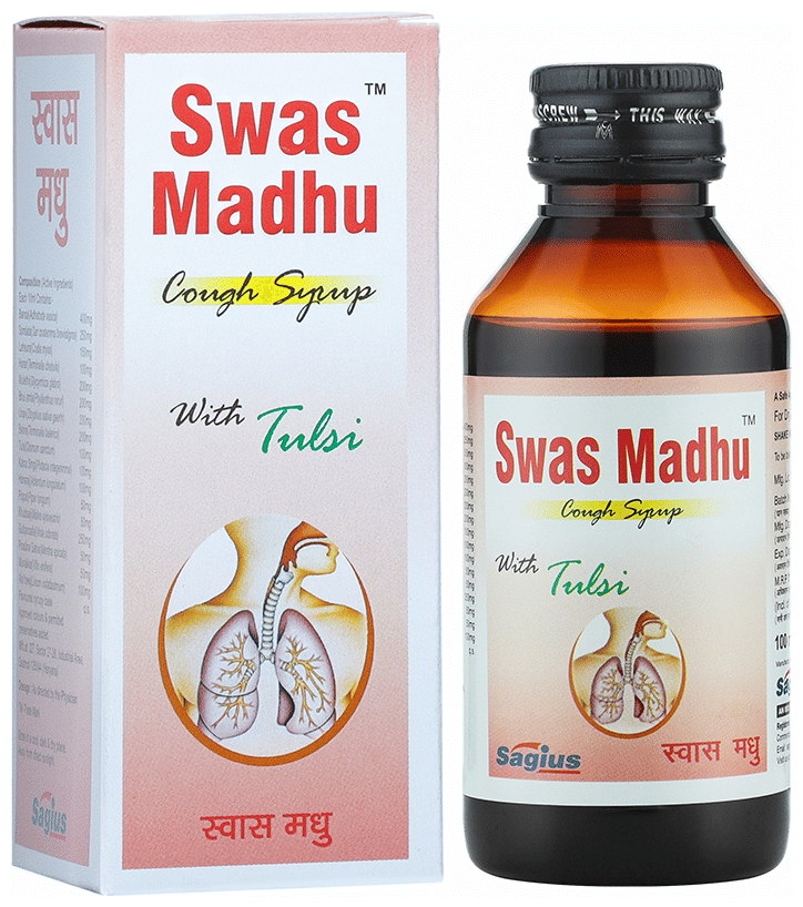 Sagius Swas Madhu Cough Syrup