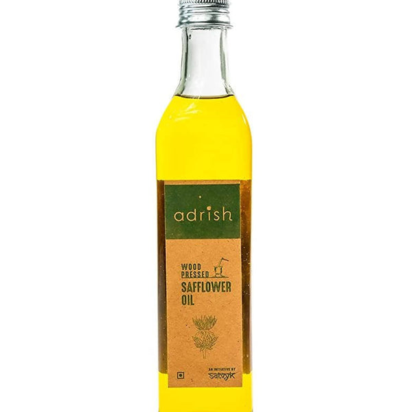 Adrish Wood Pressed Safflower Oil - Distacart