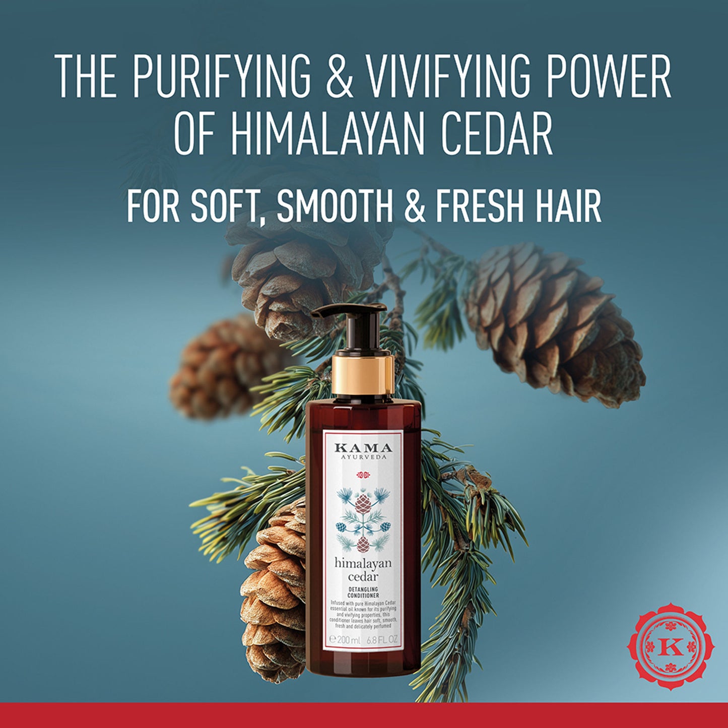 Kama Ayurveda Himalyan Cedar Detangling Hair Conditioner - Dista