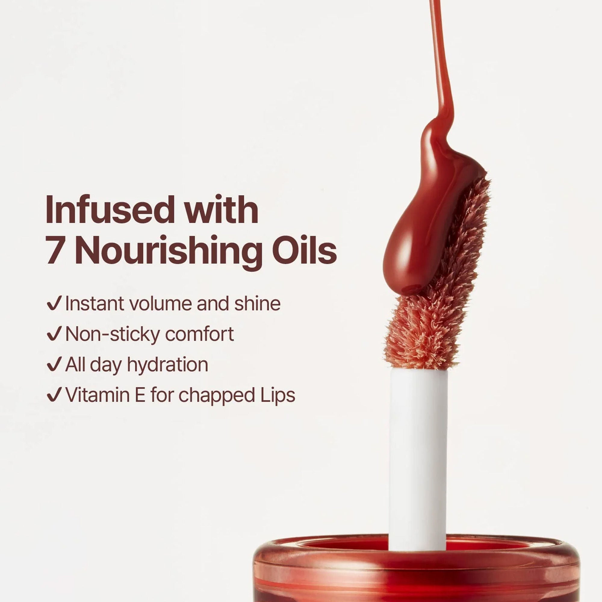 fwee 3D Voluming Gloss 30% Pigment - A12 Muted Cherry Cola - Distacart