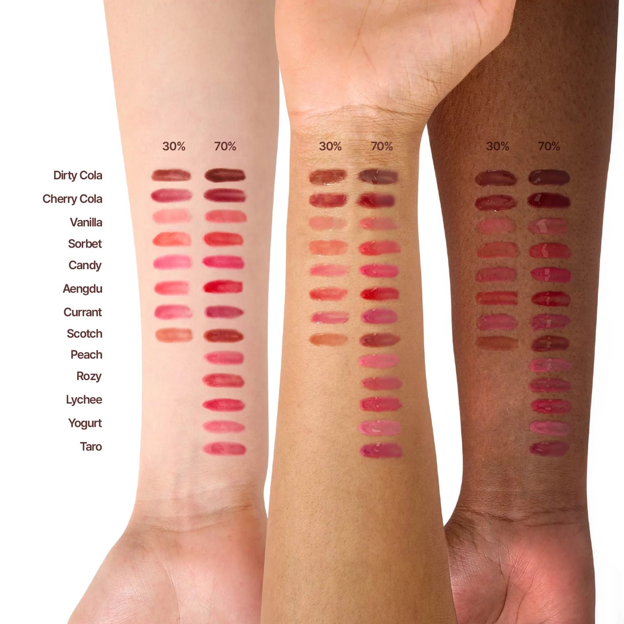 fwee 3D Voluming Gloss 70% Pigment - B12 Black Cherry Cola - Distacart