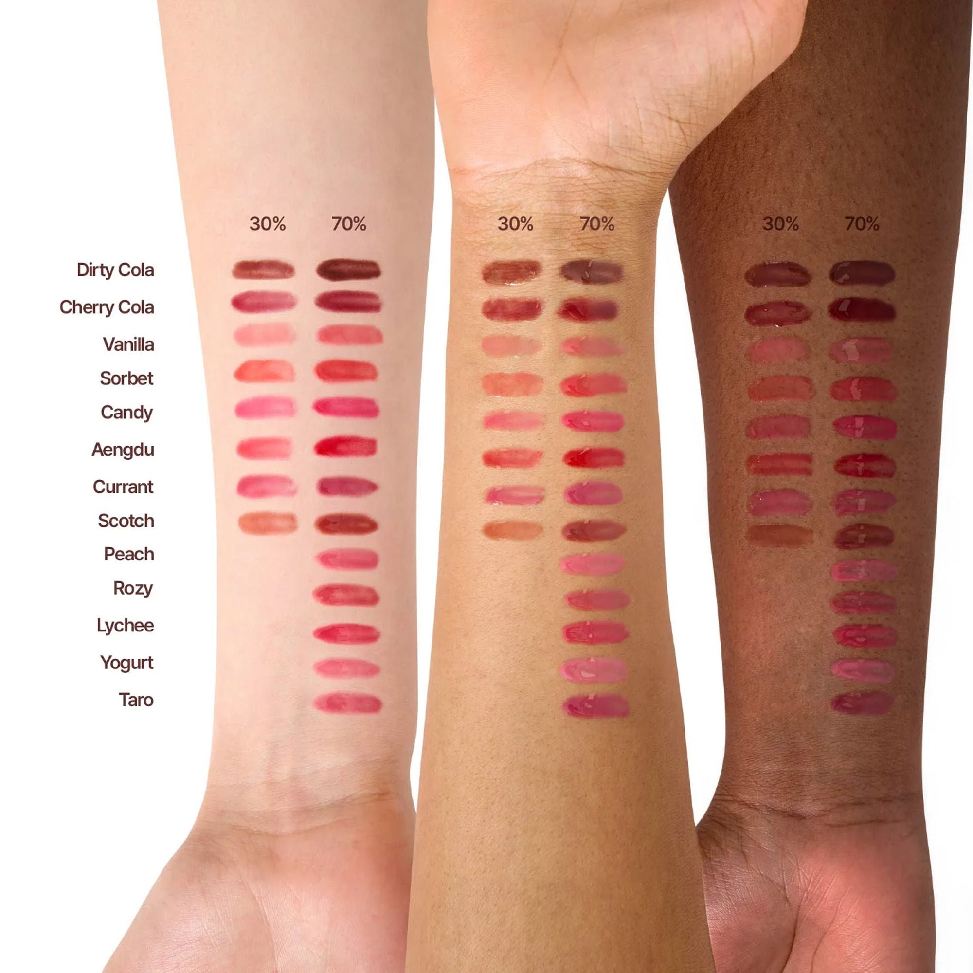 fwee 3D Voluming Gloss 70% Pigment - B13 Dirty Rich Brown Cola - Distacart