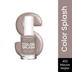 Thumbnail for Swiss Beauty Color Splash Nail Polish - 403 Mauve Mojito