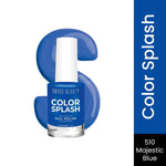 Thumbnail for Swiss Beauty Color Splash Nail Polish - 510 Majestic Blue