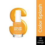 Thumbnail for Swiss Beauty Color Splash Nail Polish - 511 Juicy Mango